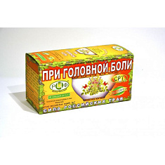 Фиточай Сила Российских трав №7 При головной боли 1,5г N20