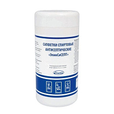 Салфетка спиртовая антисептическая для инъекций 60х100мм N120 ЭликСи