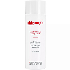 Skincode Essentials Мягкое очищающее средство 3 в 1, 200 мл