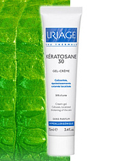 Uriage (Урьяж) Кератозан Кератозан-30 гель-крем для загрубевшей шелушащейся кожи 75 мл
