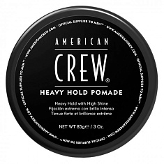 American Crew Heavy Hold Pomade Помада сильной фиксации и высоким уровнем блеска 85мл