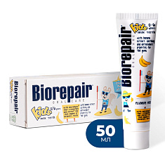 Biorepair Kids детская зубная паста с экстрактом банана 0-6 лет 50мл