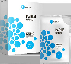 Магния сульфат порошок для раствора для внутреннего применения 25г N3 Технопарк