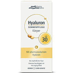 Медифарма Косметикс Hyaluron Крем для тела Солнцезащитный SPF30 150мл