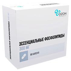 Эссенциальные фосфолипиды капсулы 300мг N90 Озон
