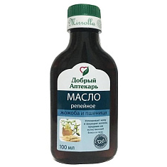 Добрый Аптекарь Масло для волос репейное с пшеницей и жожоба питательное 100мл