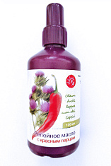Масло Репейное с красным перцем 100мл Натуральные масла