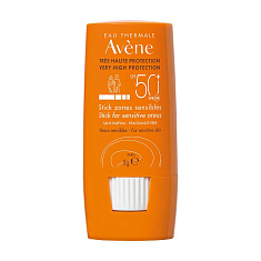 Avene Стик для защиты от солнца чувствительных зон SPF 50+ 8г