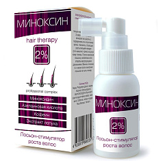 Миноксин 2% Лосьон-Стимулятор роста волос 50мл