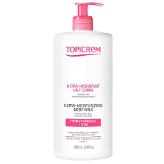 Topicrem молочко для тела ультра-увлажняющее 1000мл