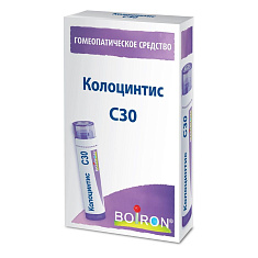 Колоцинтис С30 Гомеопатический монокомпонентный препарат гранулы гомеопатические 4г Буарон