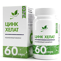 NaturalSupp Цинк хелат капсулы 500мг N60