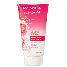 Кора Daily Secrets Молочко для тела Увлажнение и Упругость 175мл