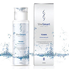 Shesmart Тоник увлажняющий с гиалуроновой кислотой и ниацинамидом 200мл