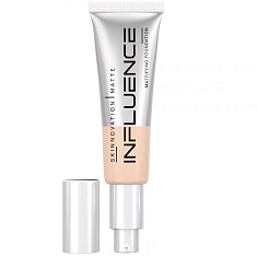 Influence Beauty Skinnovation I Matte Тональный крем матирующий, корректирующий, с витаминами Е, С и А тон 01 бело-бежевый