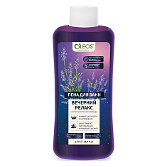 Oleos Пена для ванн Вечерний релакс с эфирным маслом лаванды 575мл