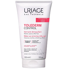 Uriage Tolederm Деликатный очищающий гель-молочко для снятия макияжа 150мл