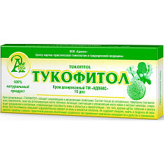 Тукофитол крем для интимной гигиены дозированный 2г N10