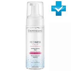 Dermedic Redness Успокаивающая очищающая пена для лица 150 мл
