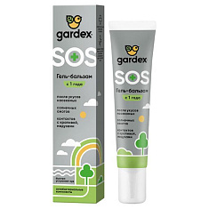 Гардекс Гель-бальзам после укусов насекомых для взрослых и детей с 1 года 25мл