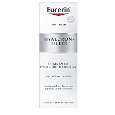 Eucerin Hyaluron-filler Крем для дневного ухода за нормальной и комбинированной кожей SPF15 50мл