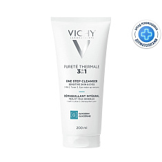 Vichy (Виши) Пюрте Термаль Интеграль демакияж 3-в-1 Универсальное средство для снятия макияжа 200 мл
