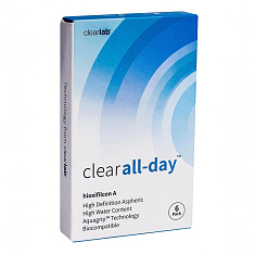 Линзы контактные Clearlab Clear all-day /-2,50/ N6