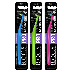 ROCS Pro зубная щетка монопучковая Mono Tuft мягкая