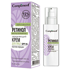 Compliment Ретинол крем для лица против морщин увлажняющий SPF15 50мл
