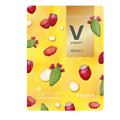 Frudia Маска витализирующая для лица с кактусом 20мл