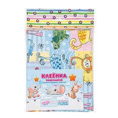 Клеенка подкладная ПВХ Перспектива 0,5х0,7м рисунок без отделки