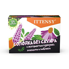 Иттенси Солодка без сахара пастилки 2,5 г №24