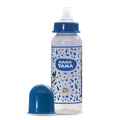 Мама Тама бутылочка полипропиленовая классика с силиконовой соской средний поток 3+ 250мл