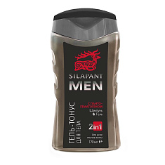 Силапант Шампунь и гель для тела Гель-тонус с пантогематогеном для мужчин 170мл