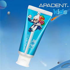 Apadent Kids Зубная паста детская Земляника и виноград 60г