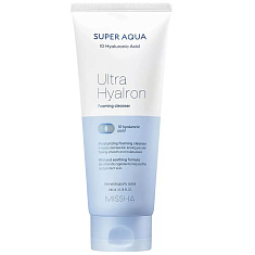 Missha Aqua Ultra Hyalron Пенка для умывания и снятия макияжа 200мл