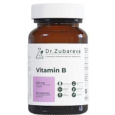 Dr.Zubareva Витамины группы B 300мг капсулы №60