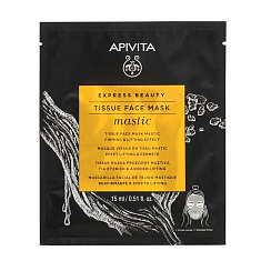 Apivita Express Beauty Маска тканевая для лица с Мастикой 15мл
