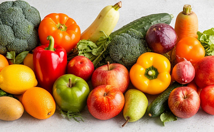 Овощи и фрукты – залог здоровья и долголетия