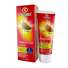 Акулий жир гель для тела перец стручковый с имбирем и пчелиным ядом 75мл