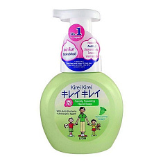 Lion Thailand Kirei Kirei Мыло-пена антибактериальная для рук Зеленый виноград 250мл
