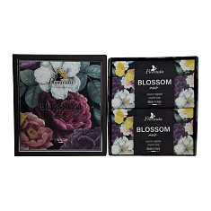 Florinda Набор мыло туалетное твердое Черные цветы 200г №2