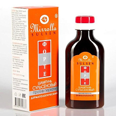 Сульсен форте шампунь сульсеновый против перхоти Мирролла 150 мл