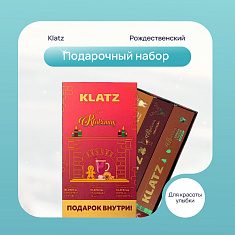 Klatz Набор зубных паст KLATZmas с рождественской свечой Глинтвейн 75мл, Корица с мятой 75мл, Имбирный пряник 75мл