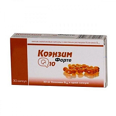 Коэнзим Q10 Форте капсулы N30 Реалкапс