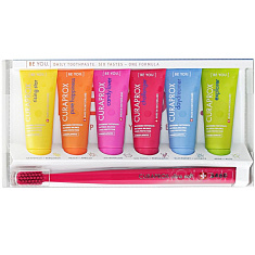 Curaprox Набор зубная паста Be You Candy 10мл N6 + зубная щетка ультрамягкая CS5460