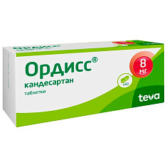 Ордисс таблетки 8мг N60