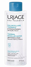 Uriage Очищающая мицеллярная вода для нормальной и сухой кожи лица и контура глаз 500мл
