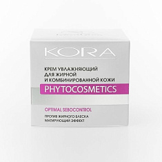 Кора Увлажняющий крем для жирной и комбинированной кожи 50мл
