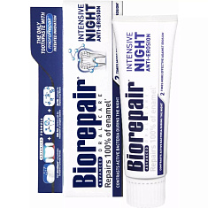 Биорепейр Intensive Night Repair Зубная паста Ночное восстановление 75мл